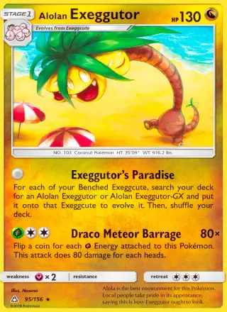 Alolan Exeggutor 95/156