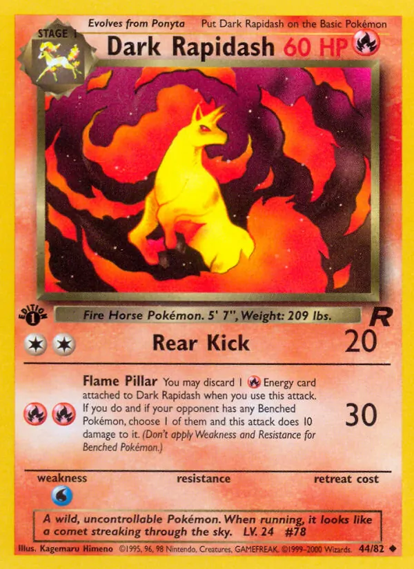Dark Rapidash 44/082