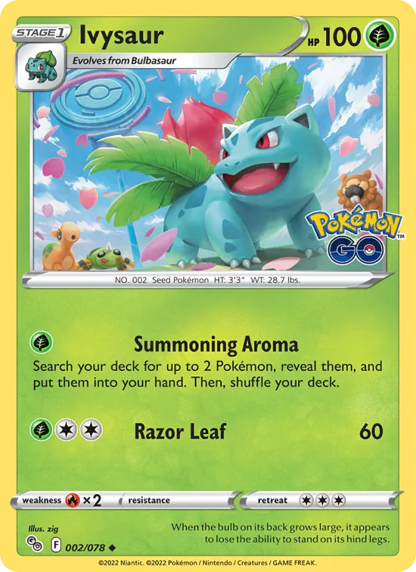 Ivysaur 002/078