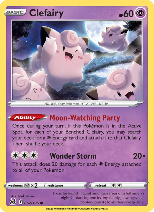 Clefairy 062/196