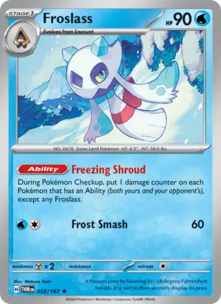 Froslass 053/167