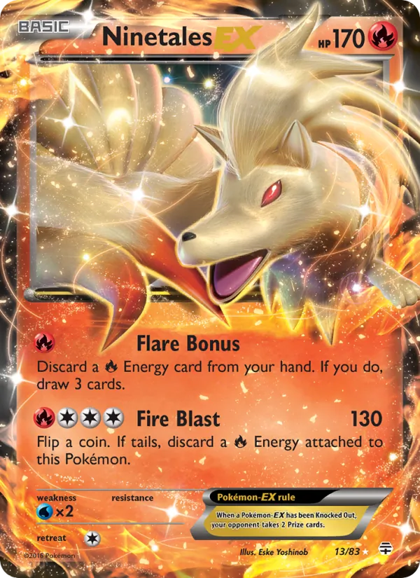 Ninetales EX 13/083