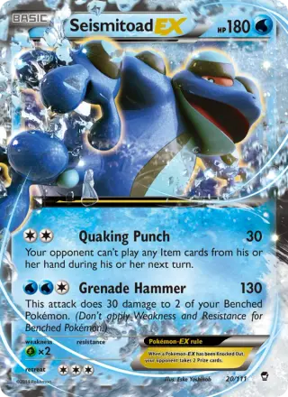 Seismitoad EX 20/111