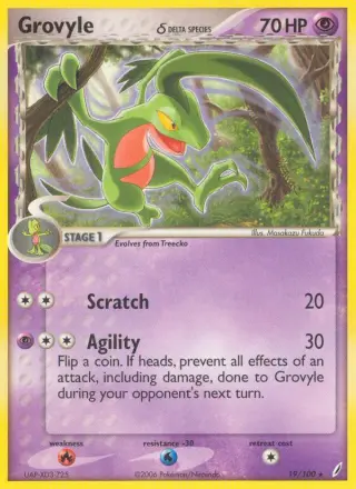 Grovyle δ 19/100