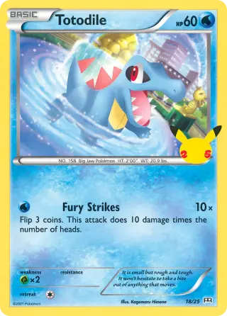 Totodile 18/025