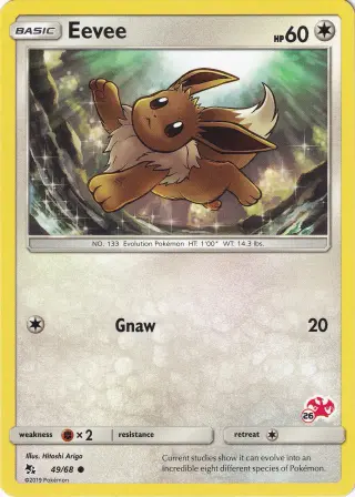 Eevee 049/068 (Charizard stamp 26)