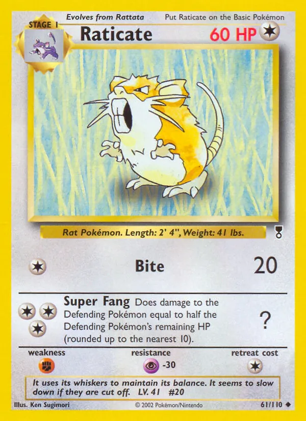 Raticate 61/110