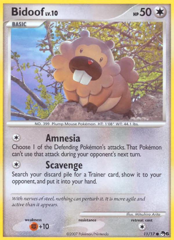 Bidoof 11/017