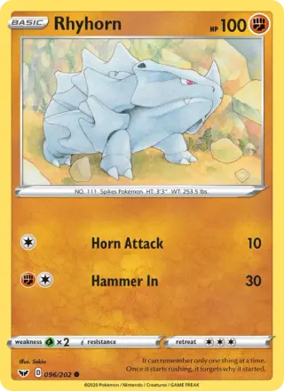 Rhyhorn 96/202