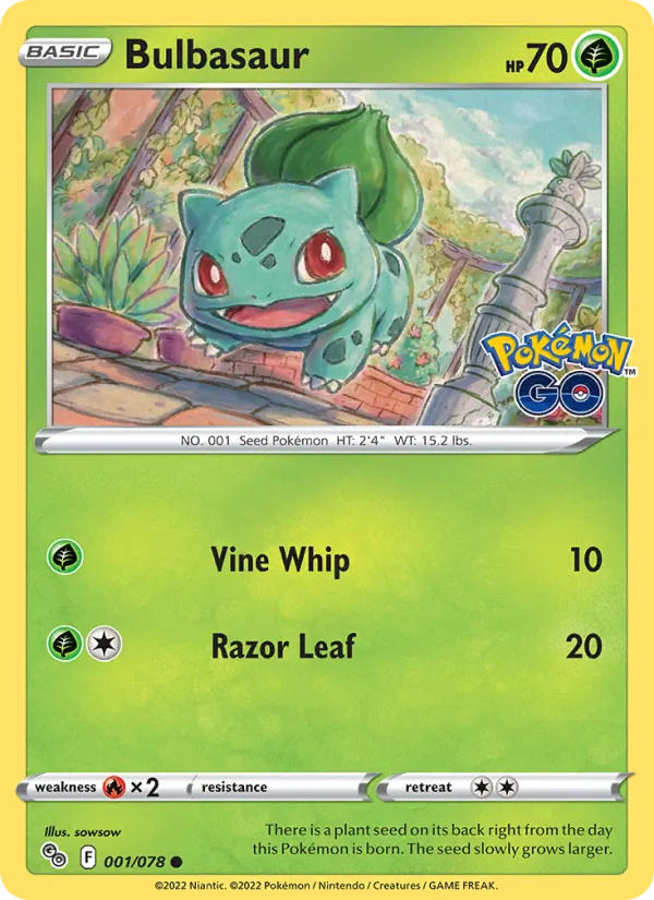 Bulbasaur 001/078