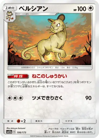 ペルシアン 106/173