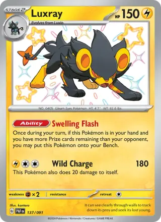 Luxray 137/091
