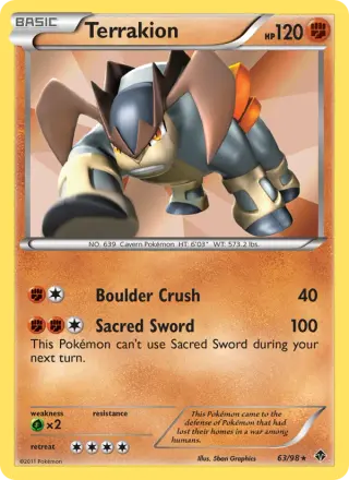 Terrakion 63/098