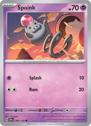 Spoink 090/197
