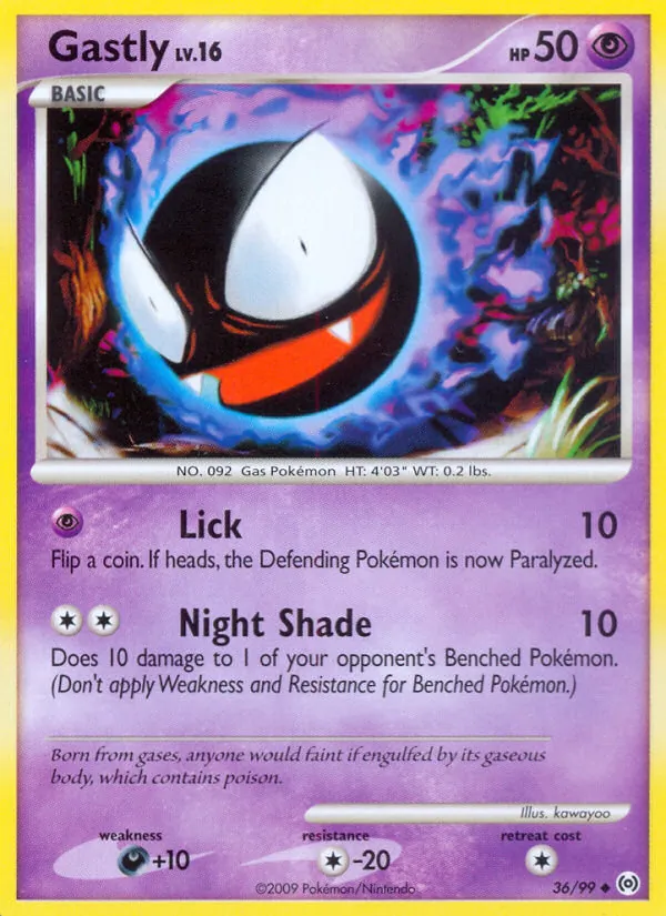 Gastly 36/099