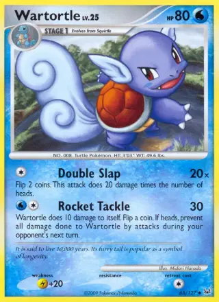 Wartortle 65/127