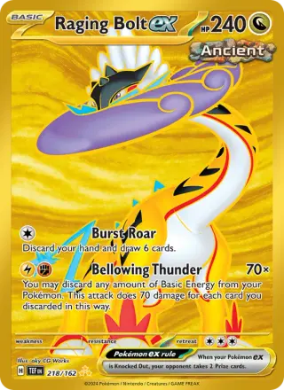 Raging Bolt ex 218/162