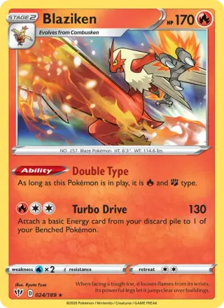 Blaziken 24/189