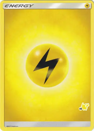 Lightning Energy (Pikachu stamp 43)