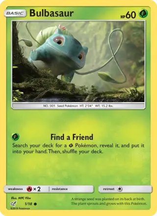 Bulbasaur 1/018