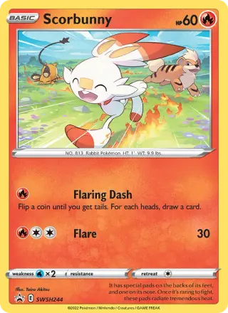 Scorbunny SWSH244/307