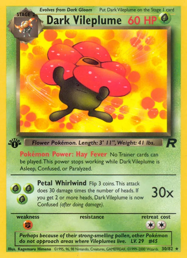 Dark Vileplume 30/082