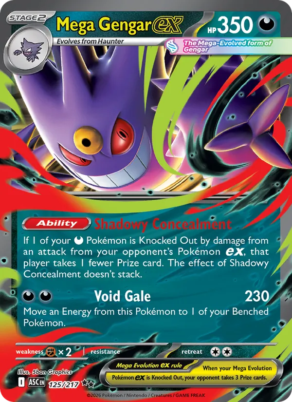 Mega Gengar ex 125/217