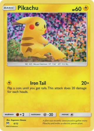 Pikachu 6/012