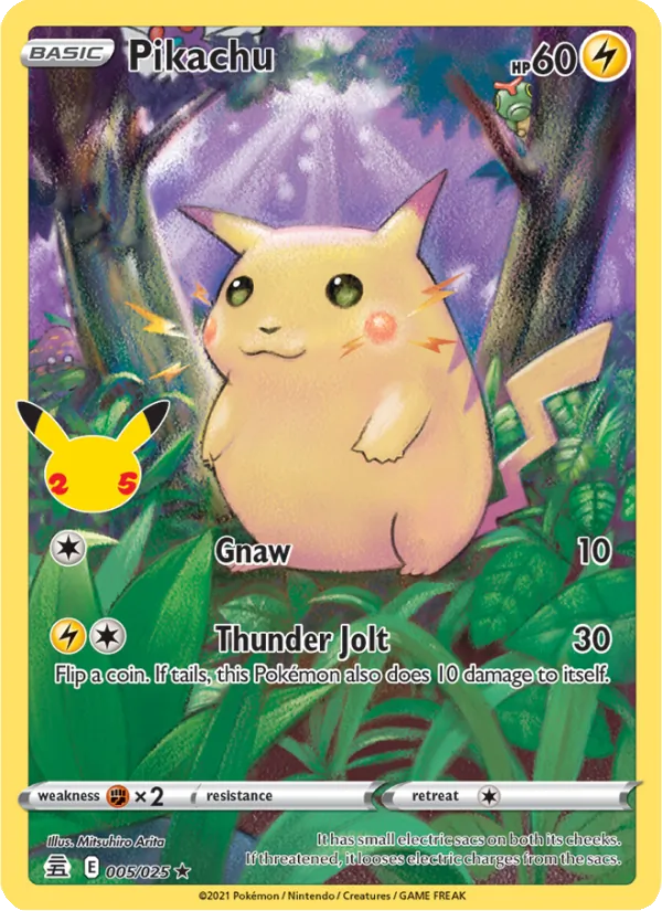 Pikachu 5/025