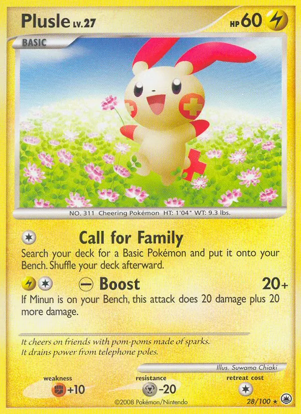Plusle 28/100