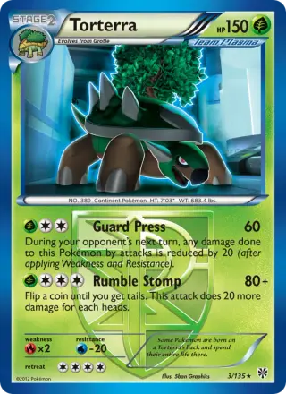 Torterra 3/135