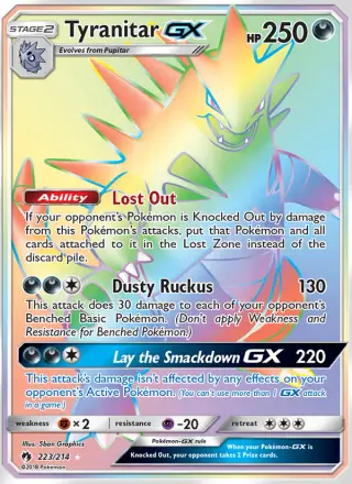 Tyranitar GX 223/214