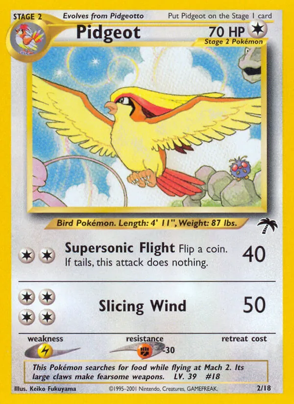 Pidgeot 2/018