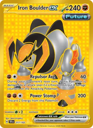 Iron Boulder ex 217/162