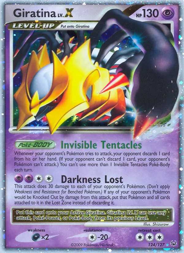 Giratina LV.X 124/127