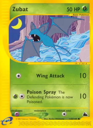 Zubat 118/144