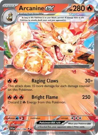 Arcanine ex 032/198