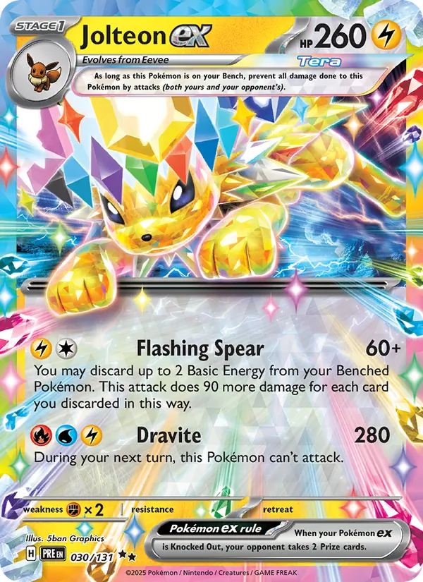Jolteon ex 030/131
