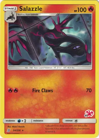 Salazzle 034/236 (Charizard stamp 23)