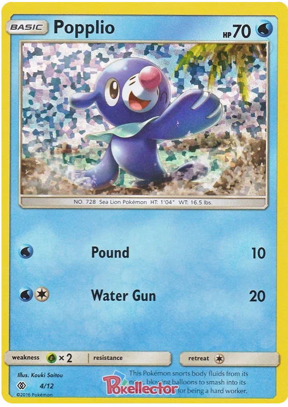 Popplio 4/012