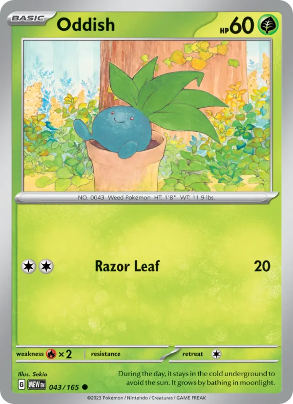 Oddish 043/165