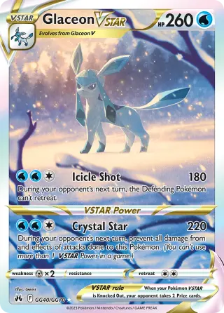 Glaceon VSTAR GG40/070