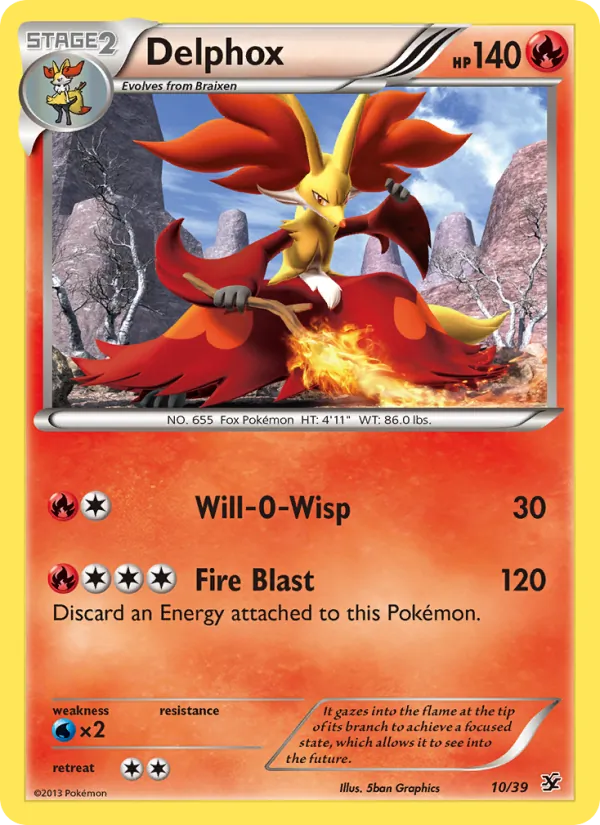Delphox 10/039