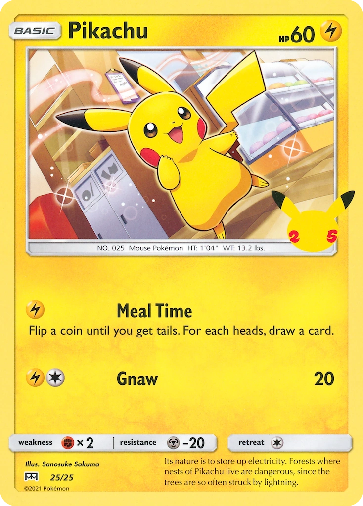 Pikachu 25/025
