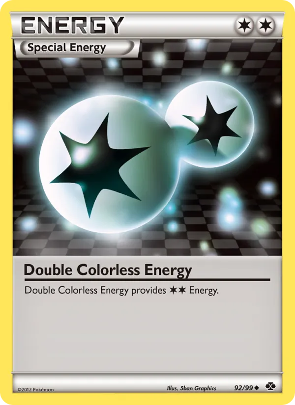 Double Colorless Energy 92/099