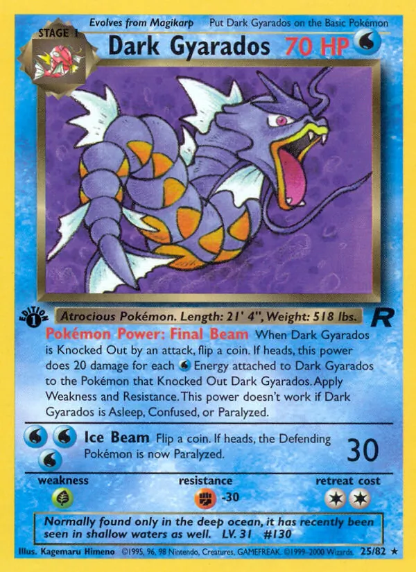 Dark Gyarados 25/082