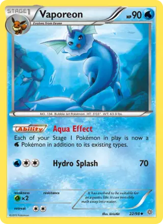 Vaporeon 22/098