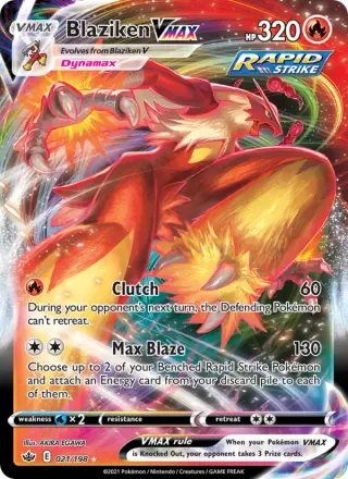 Blaziken VMAX 21/198