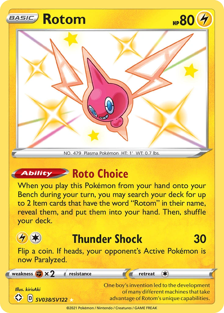 Rotom SV038/122