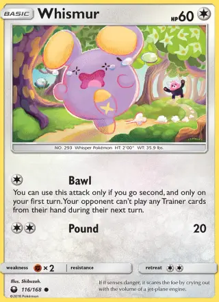 Whismur 116/168